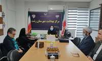 تقدیر فرزندان شهدا در مرکز بهداشت شهرستان رشت